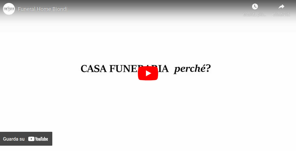 Video della casa funeraria Osimo